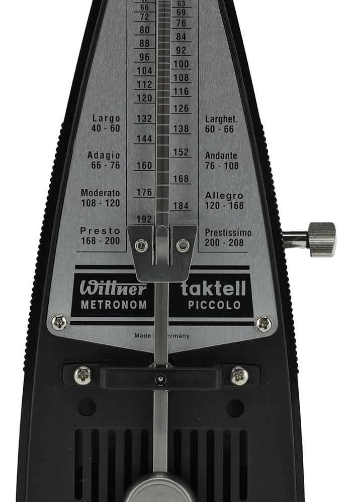Wittner Taktell Piccolo Mechanical Metronome - Black - Image 2